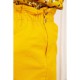 Джинсова мініспідниця, темно-жовтого кольору, 164R2023