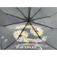 Жіноча парасолька-автомат "Зодіак" у подарунковій упаковці з хусткою від Rain Flower, Рак Cancer (mini) 01040-9