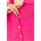 Жакет женский двухнитка, цвет розовый, 115R0519