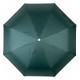Жіноча парасолька напівавтомат темно-зелена з візерунком зсередини і тефлоновим просоченням Toprain 0480-3