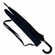 Жіноча парасолька-тростина на 16 спиць із контрастними секторами, напівавтомат від фірми Toprain, темно-синя, 0616-1