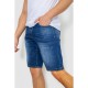 Шорти чоловічі джинсові, колір синій, 244R5A- 048