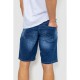 Шорти чоловічі джинсові, колір синій, 244R5A- 048