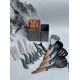 Набір ножів Edenberg EB-11098-Grey 12 предметів сірий
