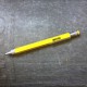 Ручка Troika Construction liliput з лінійкою та стілусом, жовтий